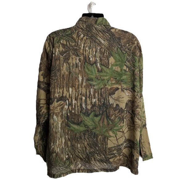 Vintage Realtree Camo Lightweight Jacket L Made USA Gorpcore Hunt - Picture 2 of 10